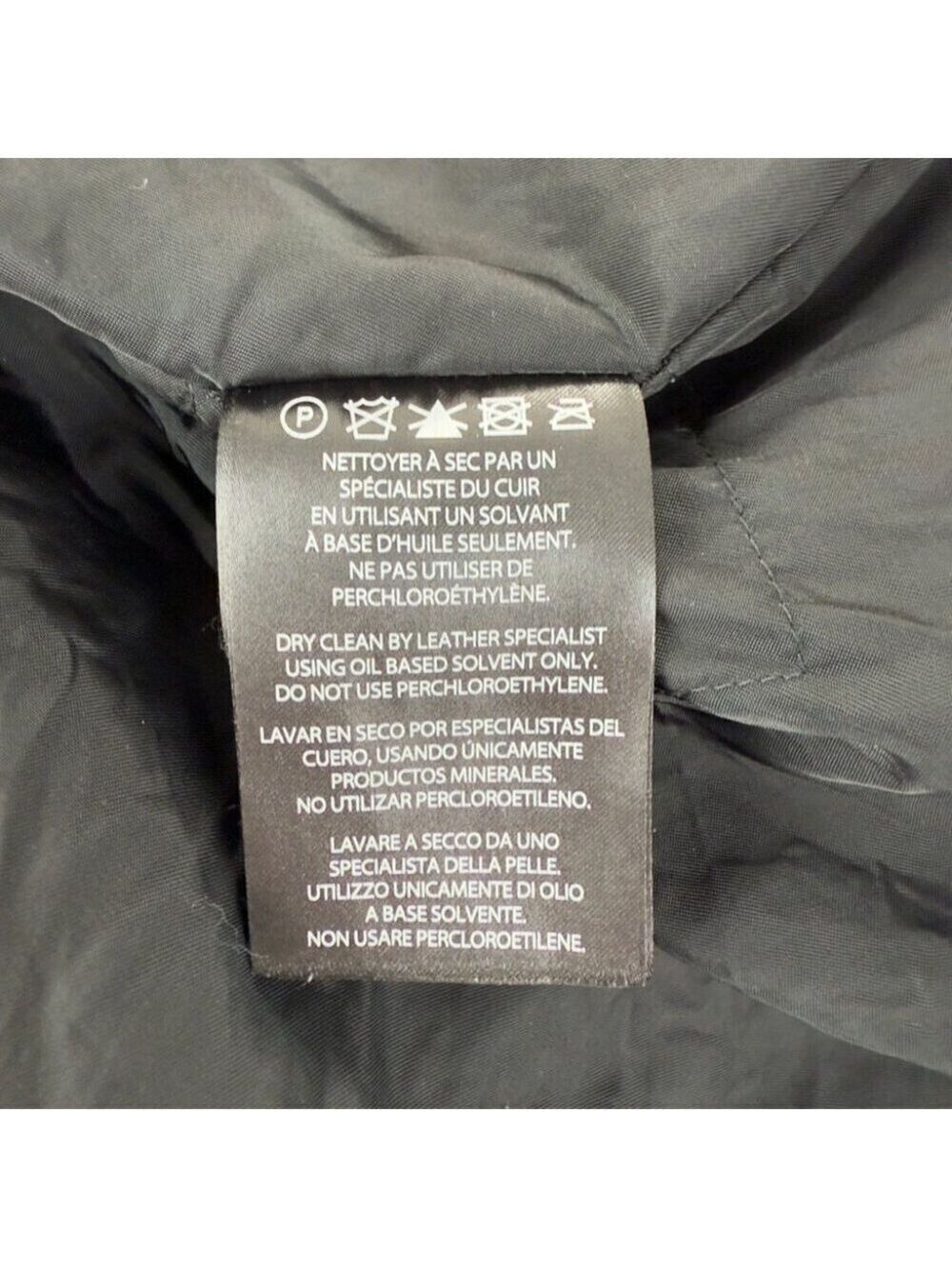Mackage Dillon Black Wool Cashmere Blend Coat Medium - Picture 7 of 16